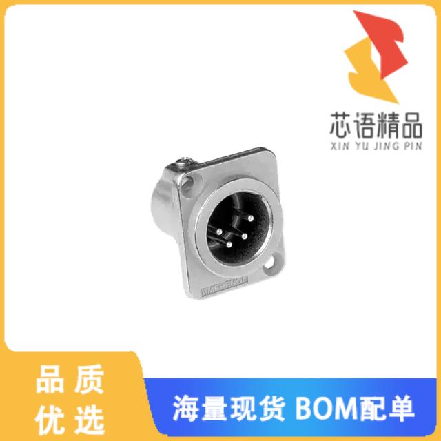 全新AC4MDZ原装(CONN RCPT MALE XLR 4P SOLDER CUP)正品