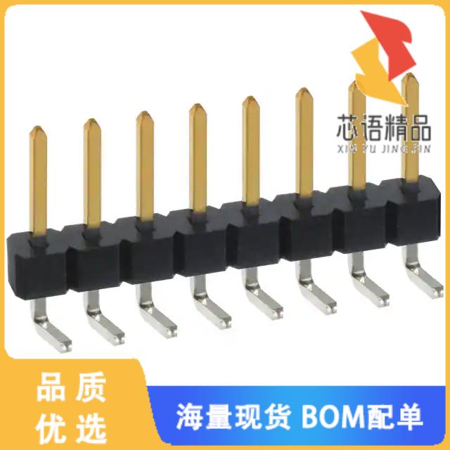 全新PBC08SBAN原装(CONN HEADER R/A 8POS 2.54MM)正品