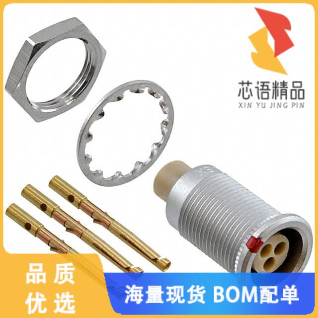 全新JBXER0G03FCSDSR原装(CONN RCPT FMALE 3POS GOL