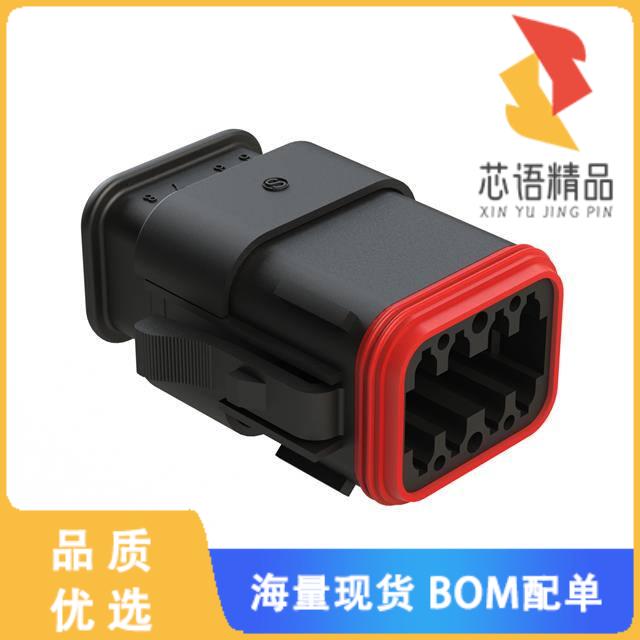 全新AT06-08SB-SR2BK原装(CONN PLUG 8POS 14-20AWG