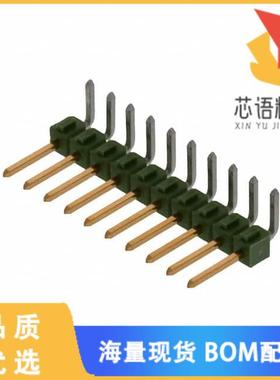 全新1-826631-0原装(CONN HEADER R/A 10POS 2.54MM)正品