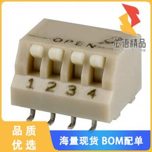 SPST 全新76HPSB04GWRT原装 DIP PIANO 150MA SWITCH
