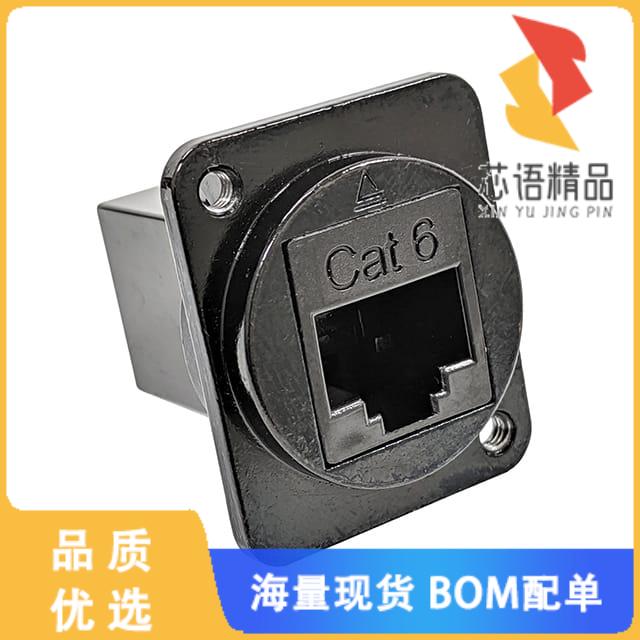 全新EHRJ45D6B原装(CONN, RJ45, CAT6, DIECAST HOUS