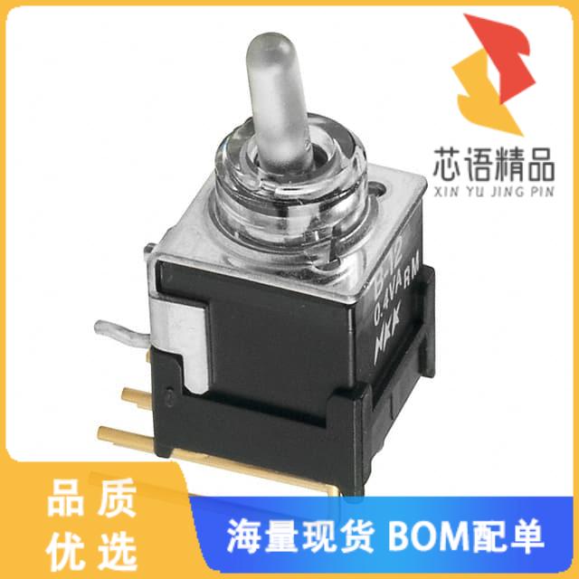 全新B12JJHCF原装(SWITCH TOGGLE SPDT 0.4VA 28V)正品