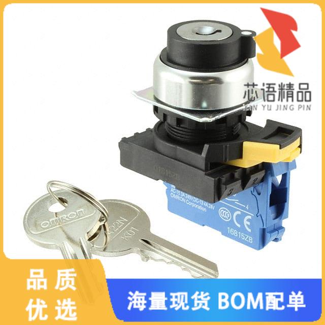 全新A22NK-2RL-01BA-G100原装(SWITCH KEYLCK 2POS S