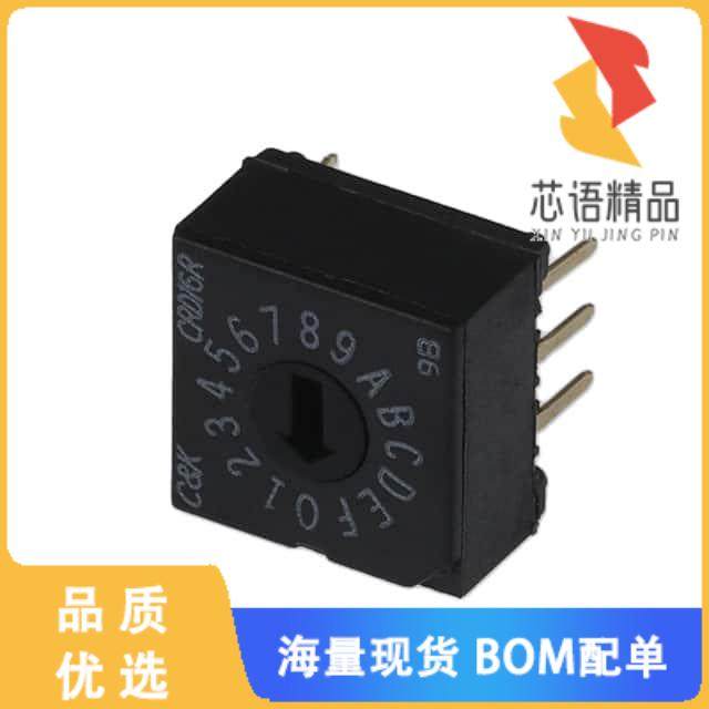 全新CRD16RM0CB原装(SWITCH ROTARY DIP HEX 0.40VA