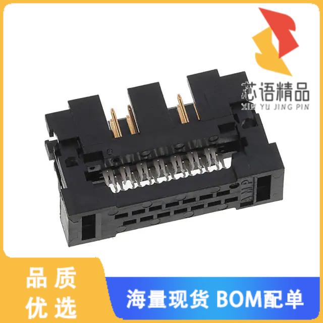 全新1-111446-5原装(CONN PLUG 14P IDC 26-28AWG GO