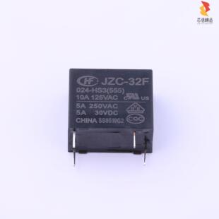 JZC32F/024-HS3(555)「功率继电器 5A SPST-NO 24VDC」