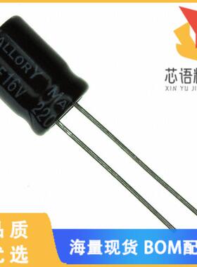 全新SK221M016ST原装(CAP ALUM 220UF 20% 16V RADIA