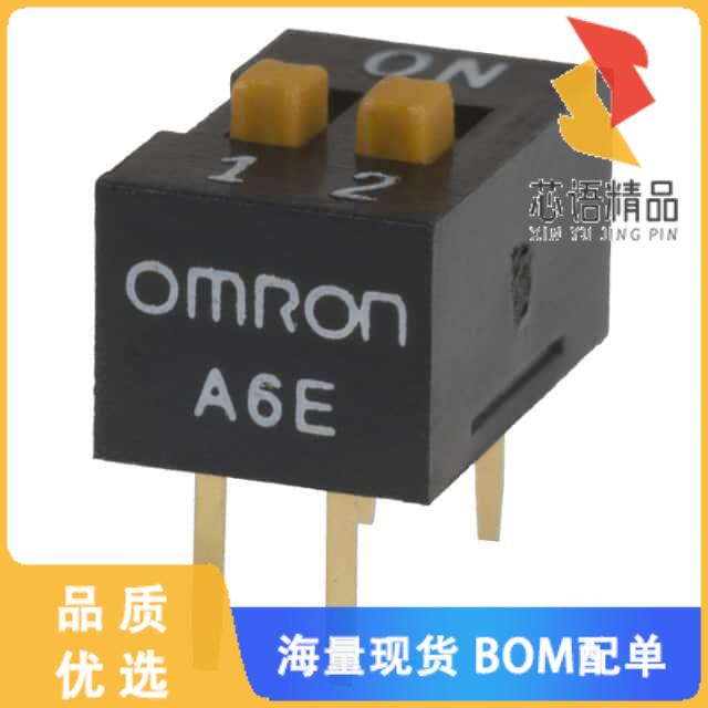 全新A6E-2104-N原装(SWITCH SLIDE DIP SPST 25MA 24