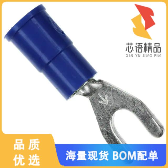 全新MVU14-8FK原装(CONN SPADE TERM 14-16AWG #8 BL