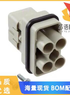 全新09120063041原装(INSERT MALE 4+2POS+1GND CRIM