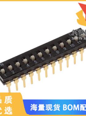 全新KT12EH原装(DIP SWITCH DPST 12 POSITION THRO)正品