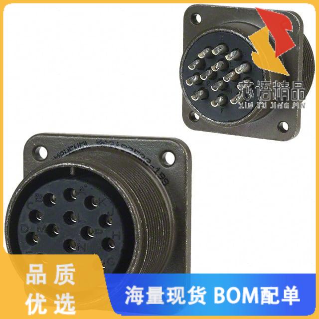全新MS3102E22-19S原装(CONN RCPT FMALE 14P SOLDER