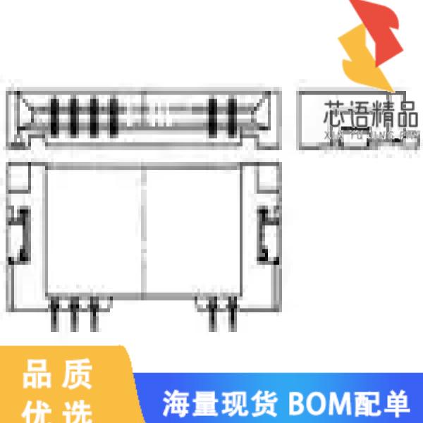 全新046227004100800+原装(1.0MM PITCH - 4 POS - R