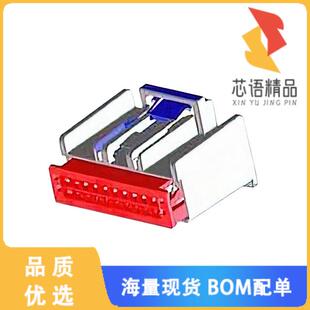 14POS FEMALE DUAL GRAY 全新0307001147原装 正品 CONN