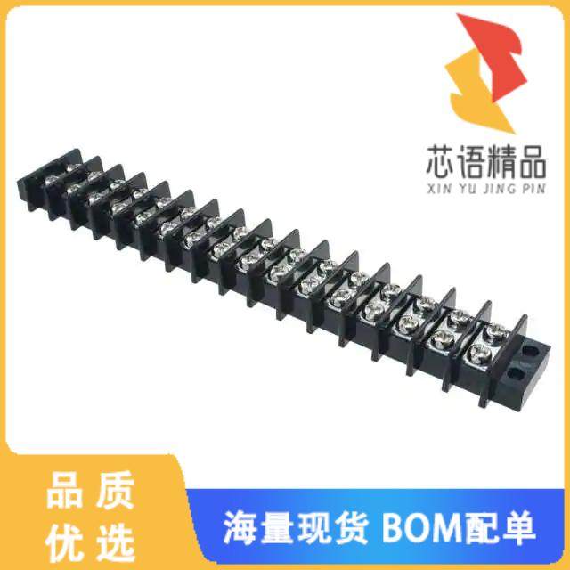 全新1-1546670-6原装(CONN BARRIER STRP 16CIRC 0.4