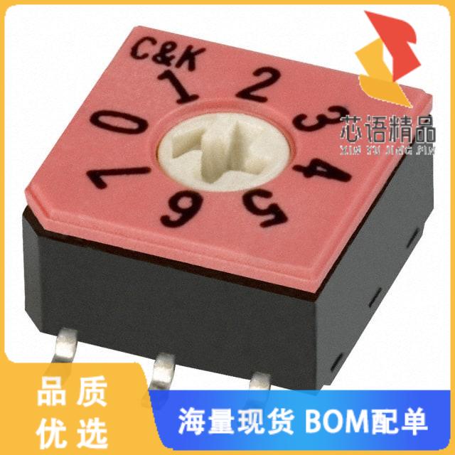全新CD10RM0SB原装(SWITCH ROTARY DIP BCD 0.40VA 2