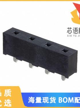 全新PSS-04-01-T-S原装(CONN RCPT 4POS 0.2 TIN PCB)正品