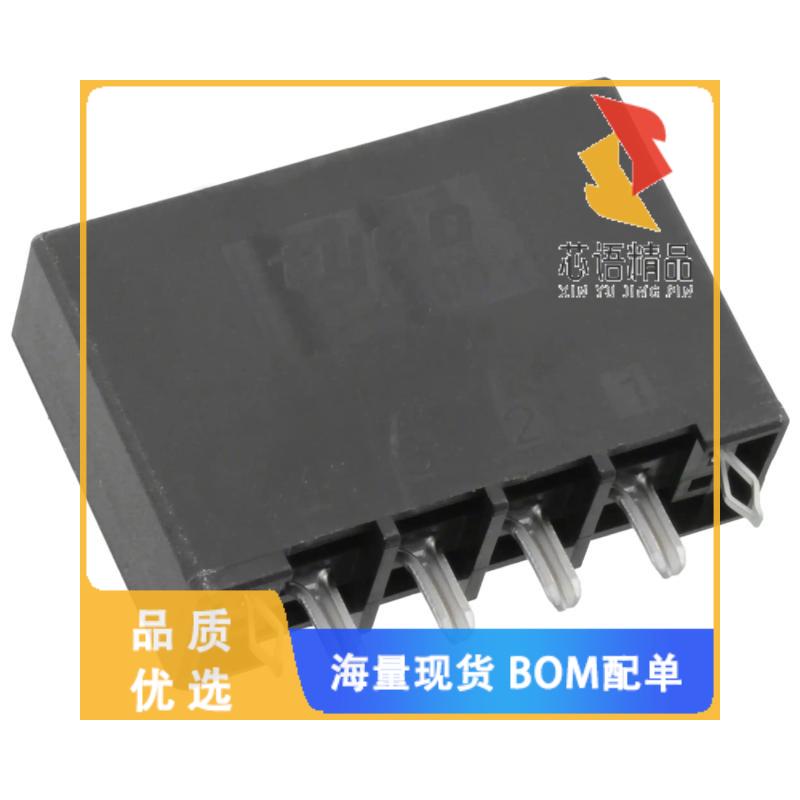 全新1-1747277-4原装(CONN HEADER VERT 4POS 6.35MM)正品