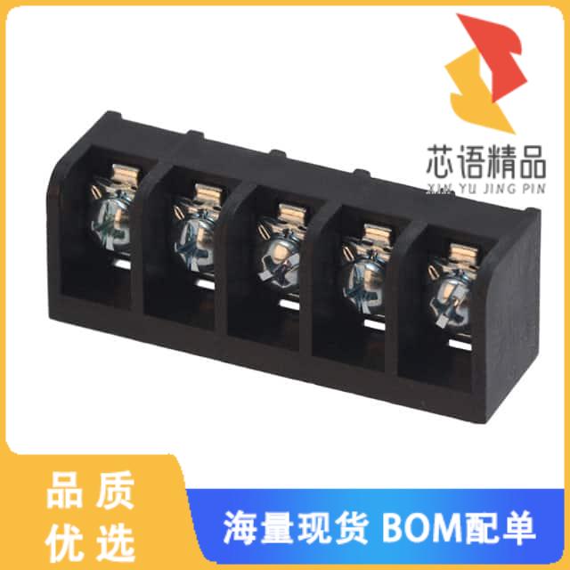 全新4PCV-05-006原装(CONN BARRIER STRIP 5CIRC 0.3
