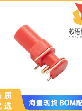全新73099-2原装(R/A 4MM MOUNTG SAFE JACK/PCB RED)正品