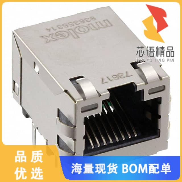 全新0936358314原装(CONN JACK 1PORT 100 BASE-TX P