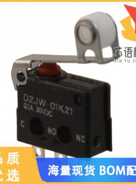 全新D2JW-01K21原装(SWITCH SNAP ACT SPDT 100MA 30
