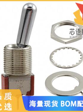 全新7101TCWCBE原装(SWITCH TOGGLE SPDT 0.4VA 20V)正品