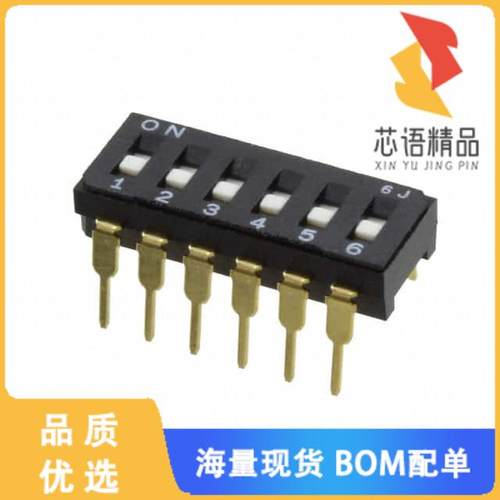 全新CFS-0601MC原装(SWITCH DIP SPST 100MA 6V)正品