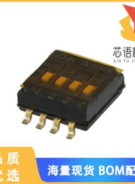 全新A6HF-4102原装(SWITCH SLIDE DIP SPST 25MA 24V)正品