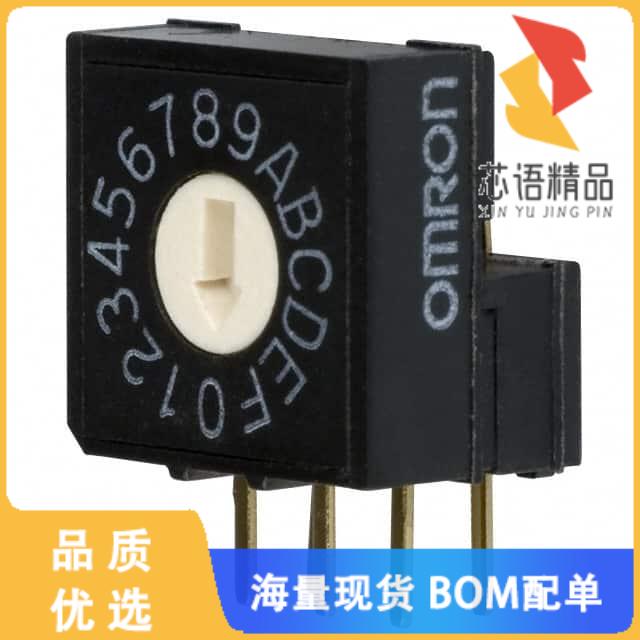 全新A6RV-162RF原装(SWITCH ROTARY DIP HEX 25MA 24