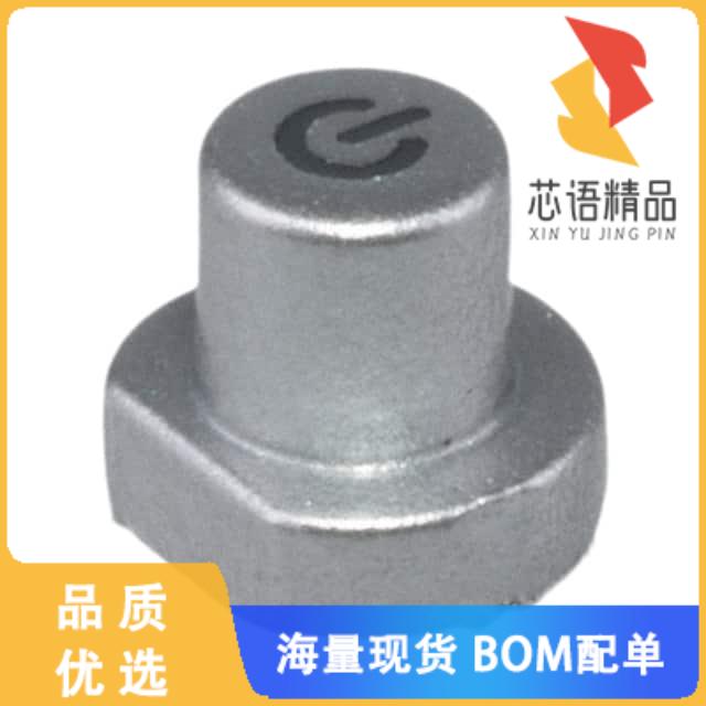 全新400ECA01E原装(CAP TACTILE ROUND SILVER)正品