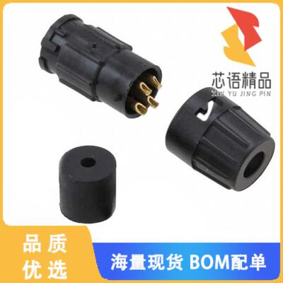 全新8382-4PG-3DC原装(CONN RCPT MALE 4P GOLD SLDR