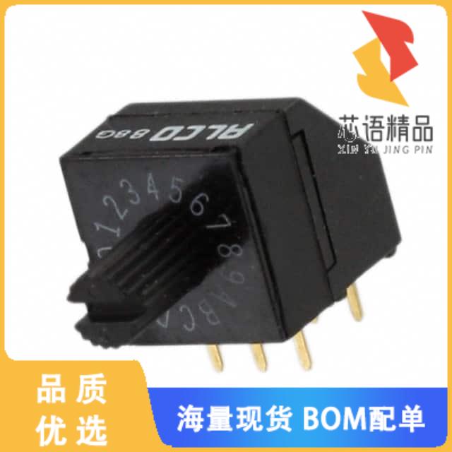 全新1825008-8原装(SWITCH ROTARY DIP HEX 0.40VA 2