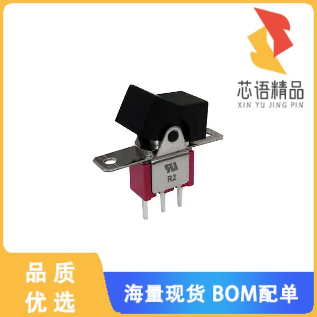 全新SW-R2-2B-B-5-10原装(MINIATURE ROCKER SWITCH,