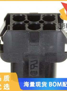全新1-480705-9原装(CONN U-MNL CAP 6POS 94V-2 BLK)正品