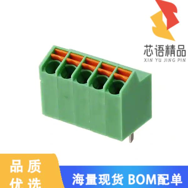 全新1752133原装(TERM B 5POS 25DEG 3.5MM PCB)正品