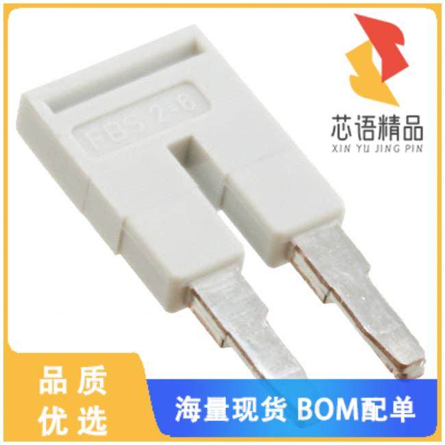 全新3032237原装(JUMPER TERM BLK 2POS FLAT PIN)正品