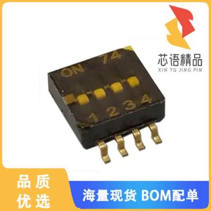 全新218-4LPSTRF原装(SWITCH SLIDE DIP SPST 25MA 2