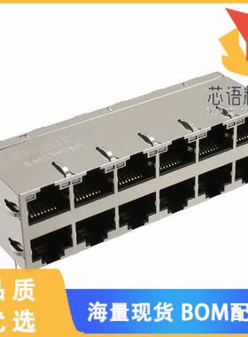 全新0863-2X6R-54-F原装(CONN JACK 12PORT 1000 BAS