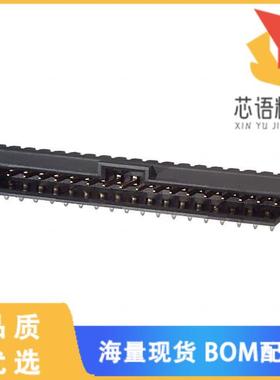 全新1-103673-9原装(CONN HEADER R/A 20POS 2.54MM)正品