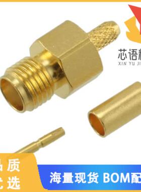 全新142-0303-011原装(CONN SMA JACK STR 50 OHM CR
