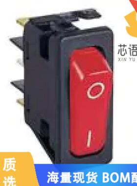 全新C6003ALBR2-G74原装(SWITCH ROCKER SPST 20A 27
