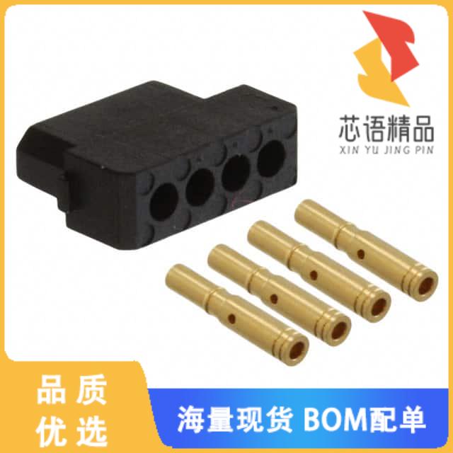 全新M80-7980405原装(CONN RCPT 4P CRIMP 28-32AWG