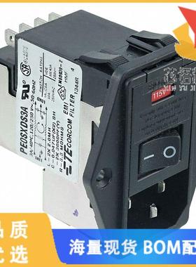 全新1-6609104-9原装(PWR ENT MOD RCPT IEC320-C14