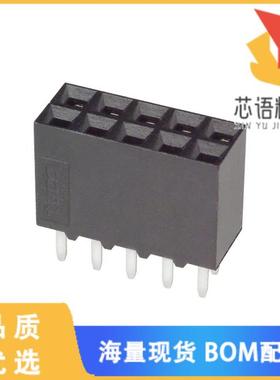 全新5-534206-5原装(CONN RCPT 10POS 0.1 GOLD PCB)正品