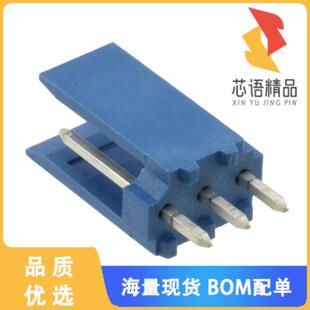 HEADER VERT 3POS 全新281695 正品 CONN 2.54MM 3原装