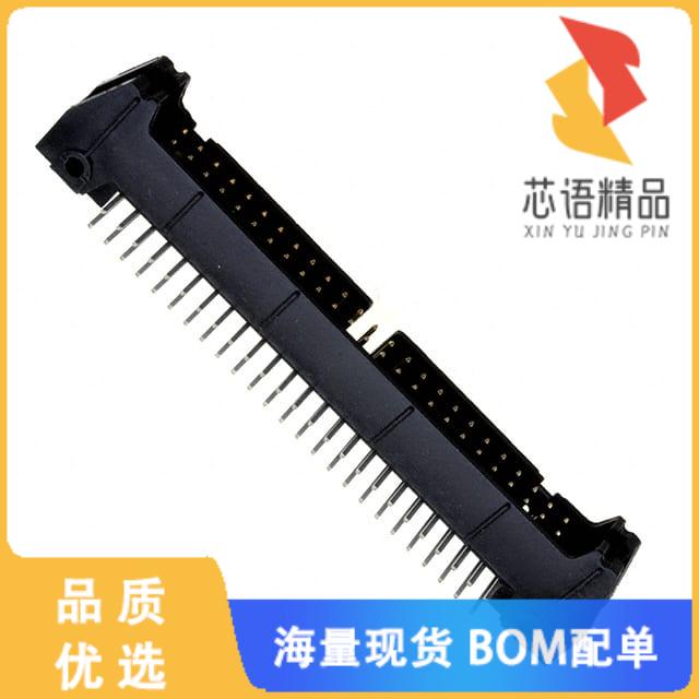 全新D3433-5002-AR原装(CONN HEADER R/A 50POS 2.54