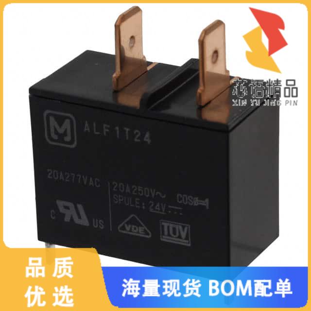 全新ALF1T24原装(RELAY GEN PURPOSE SPST 20A 24V)正品